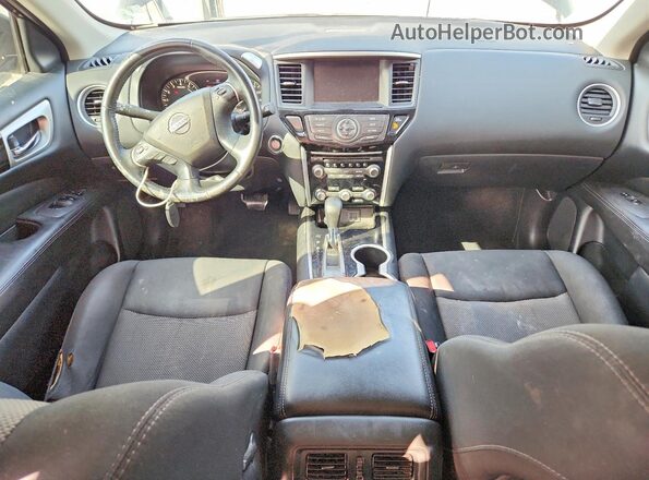 5N1DR2MN7JC636760 2018 NISSAN PATHFINDER Black Вид панелі приладів