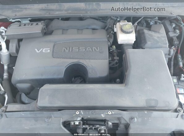 5N1DR2MN7JC637701 2018 NISSAN PATHFINDER Maroon Vista trasera