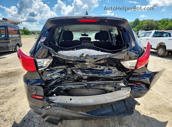 5N1DR2MN7KC616008 2019 NISSAN PATHFINDER Black Widok z tyłu