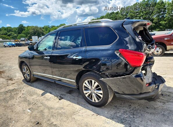 5N1DR2MN7KC616008 2019 NISSAN PATHFINDER Black Tył lewy