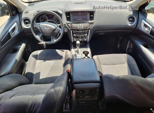 5N1DR2MN7KC616008 2019 NISSAN PATHFINDER Black Widok deski rozdzielczej