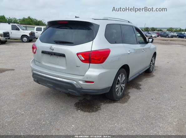 5N1DR2MN8HC614499 2017 NISSAN PATHFINDER Silver Trasero derecho