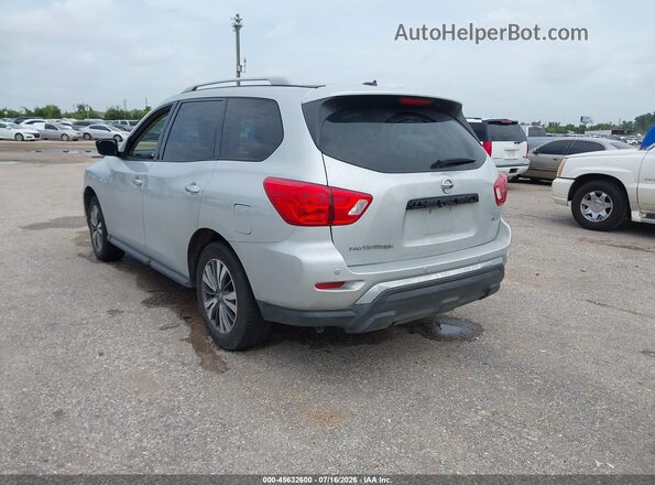 5N1DR2MN8HC614499 2017 NISSAN PATHFINDER Silver Trasero izquierdo
