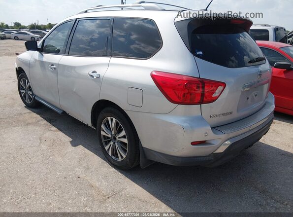 5N1DR2MN8HC641198 2017 NISSAN PATHFINDER Серебряный Задняя левая четверть