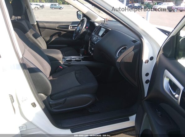 5N1DR2MN8HC665291 2017 NISSAN PATHFINDER White Widok wnętrza z przodu