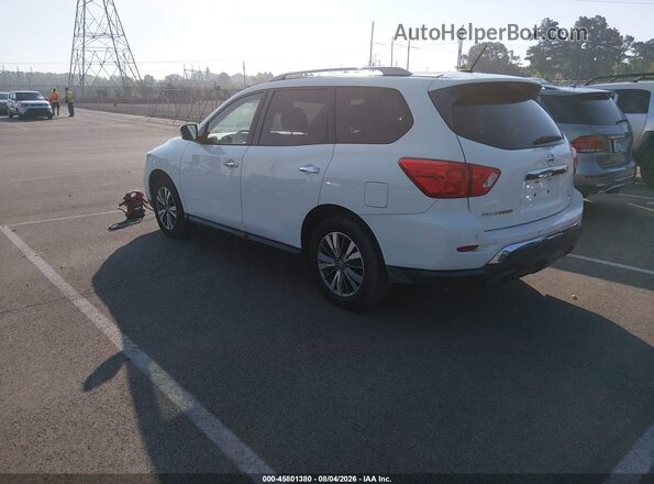 5N1DR2MN8HC665291 2017 NISSAN PATHFINDER White Tył lewy