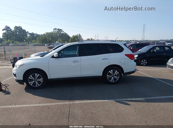 5N1DR2MN8HC665291 2017 NISSAN PATHFINDER White Widok wnętrza 360 stopni