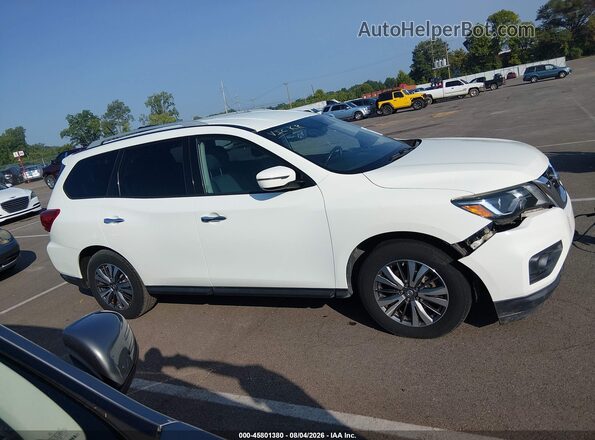 5N1DR2MN8HC665291 2017 NISSAN PATHFINDER White Widok wnętrza z tyłu