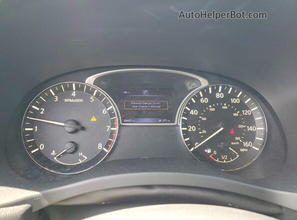 5N1DR2MN8HC692331 2017 NISSAN PATHFINDER Серый Вид щитка приборов