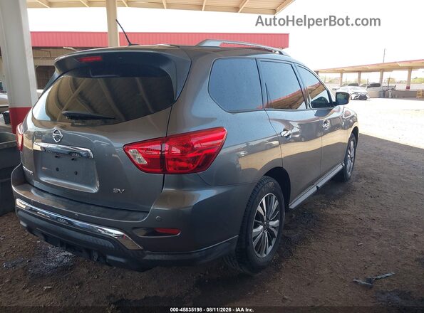 5N1DR2MN8JC651414 2018 NISSAN PATHFINDER Gray Trasero derecho