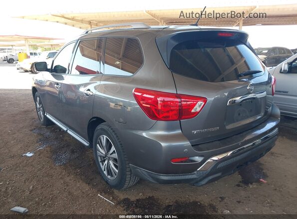 5N1DR2MN8JC651414 2018 NISSAN PATHFINDER Gray Trasero izquierdo