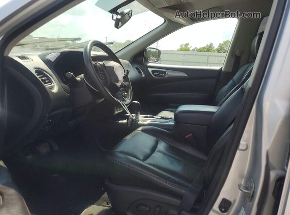 5N1DR2MN8KC611240 2019 NISSAN PATHFINDER Silver Вид салону спереду
