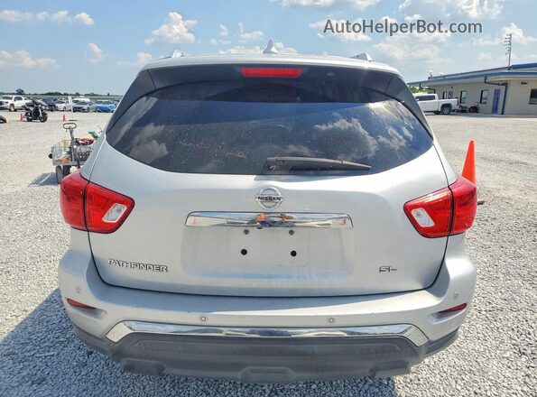 5N1DR2MN8KC611240 2019 NISSAN PATHFINDER Silver Вид ззаду