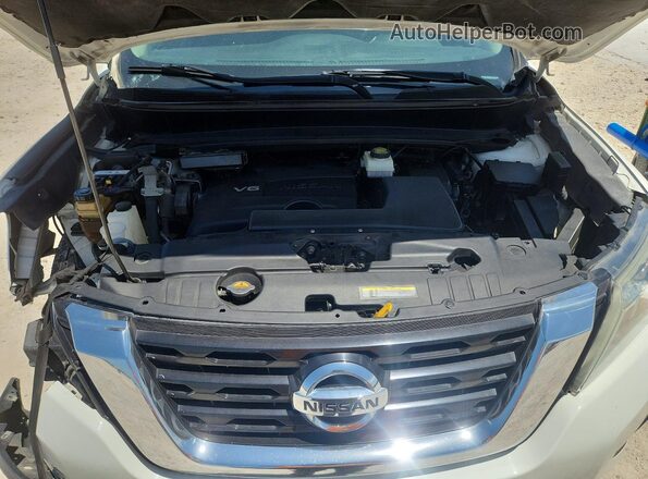 5N1DR2MN8KC620844 2019 NISSAN PATHFINDER Белый Вид подкапотного пространства
