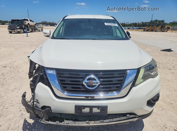 5N1DR2MN8KC620844 2019 NISSAN PATHFINDER Белый Вид спереди
