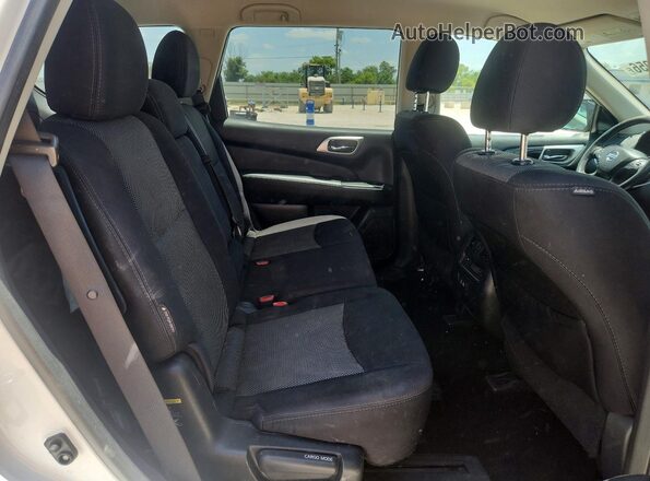 5N1DR2MN8KC620844 2019 NISSAN PATHFINDER Белый Вид задней части салона
