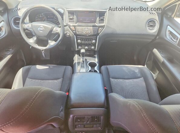 5N1DR2MN8KC620844 2019 NISSAN PATHFINDER Белый Вид панели приборов
