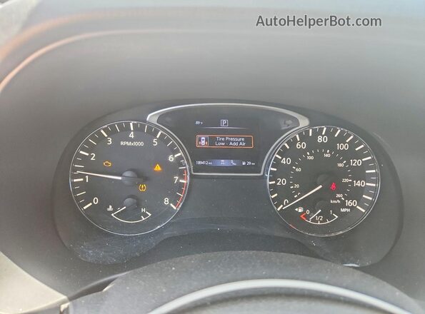5N1DR2MN8KC620844 2019 NISSAN PATHFINDER Белый Вид щитка приборов