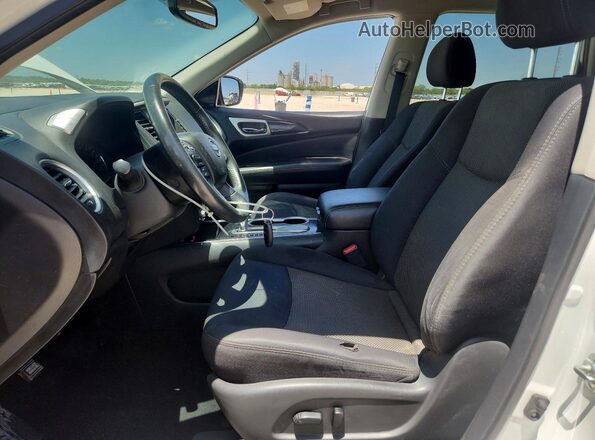 5N1DR2MN8KC620844 2019 NISSAN PATHFINDER Белый Вид салона спереди