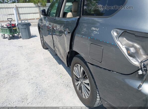 5N1DR2MN9HC615886 2017 NISSAN PATHFINDER Gray 