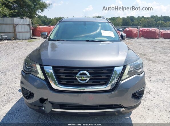 5N1DR2MN9HC615886 2017 NISSAN PATHFINDER Gray უკანა სალონის ხედი