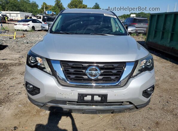5N1DR2MN9HC664070 2017 NISSAN PATHFINDER Silver Դիմացի տեսք
