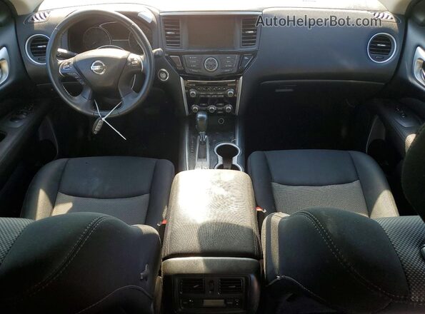 5N1DR2MN9HC664070 2017 NISSAN PATHFINDER Silver Առջևի վահանակի տեսք