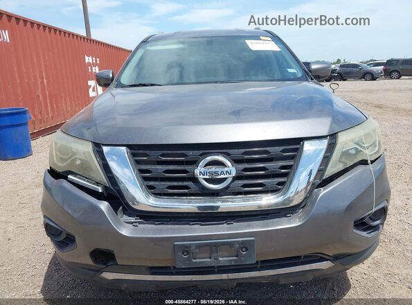 5N1DR2MN9HC907246 2017 NISSAN PATHFINDER Gray ხელსაწყოთა პანელის ხედი
