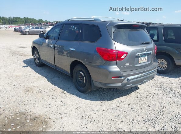 5N1DR2MN9JC617885 2018 NISSAN PATHFINDER Gray Trasero izquierdo