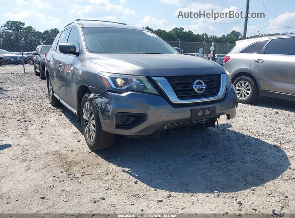 5N1DR2MN9JC617885 2018 NISSAN PATHFINDER Gray Vista frontal