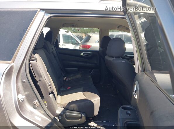 5N1DR2MN9JC617885 2018 NISSAN PATHFINDER Gray Vista de la etiqueta del VIN