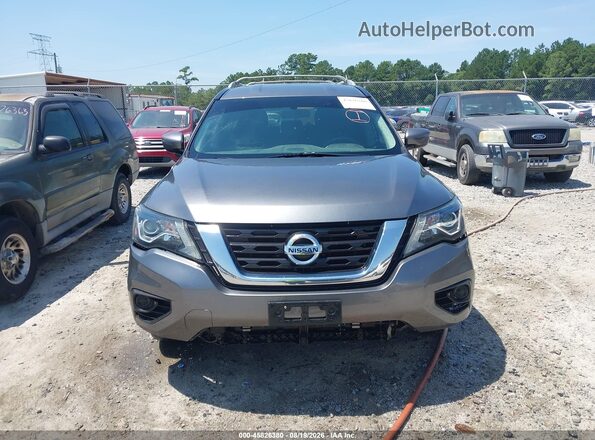 5N1DR2MN9JC617885 2018 NISSAN PATHFINDER Gray Vista del cuadro de instrumentos