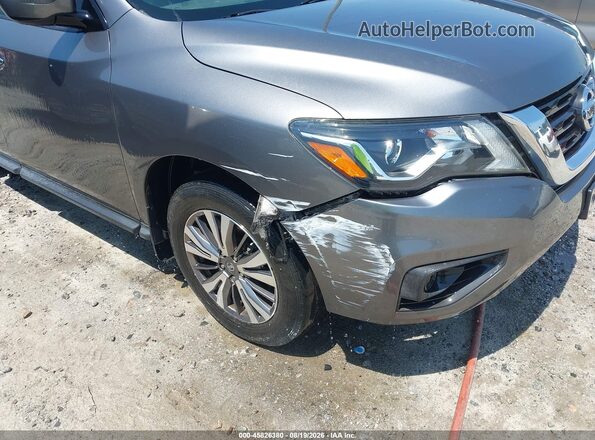 5N1DR2MN9JC617885 2018 NISSAN PATHFINDER Gray 