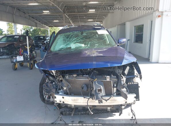 5N1DR2MN9JC658162 2018 NISSAN PATHFINDER Blue Instrument cluster view