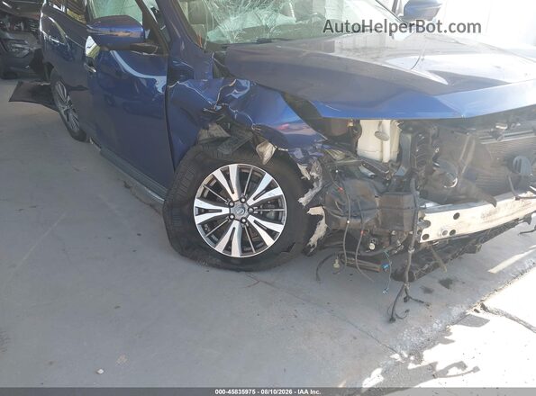 5N1DR2MN9JC658162 2018 NISSAN PATHFINDER Blue Front view