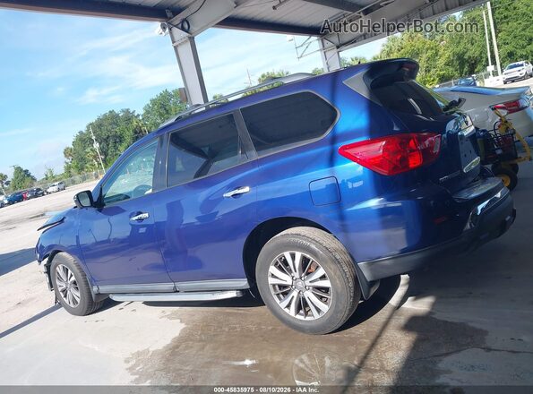 5N1DR2MN9JC658162 2018 NISSAN PATHFINDER Blue 360 interior view