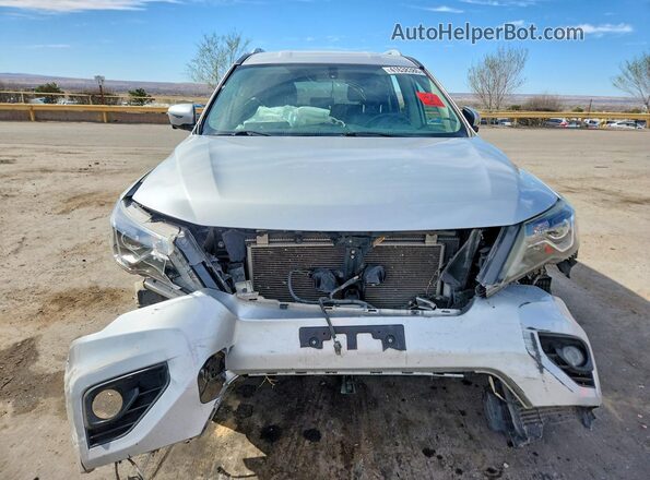 5N1DR2MN9KC623073 2019 NISSAN PATHFINDER Silver წინა ხედი