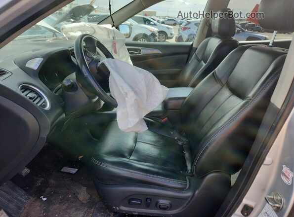 5N1DR2MN9KC623073 2019 NISSAN PATHFINDER Silver წინა სალონის ხედი