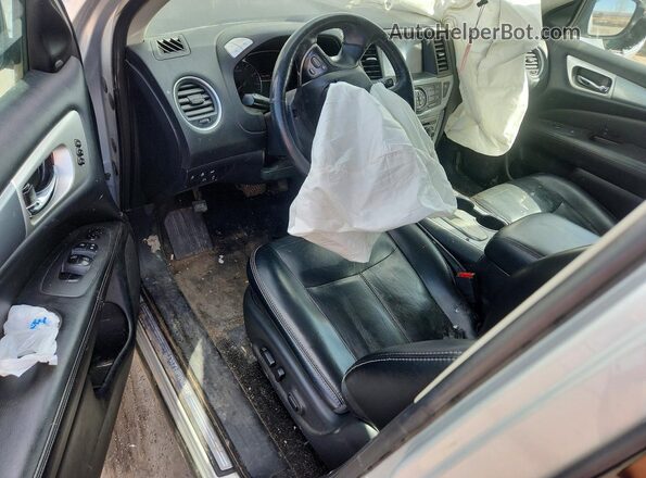 5N1DR2MN9KC623073 2019 NISSAN PATHFINDER Silver წინა პანელის ხედი