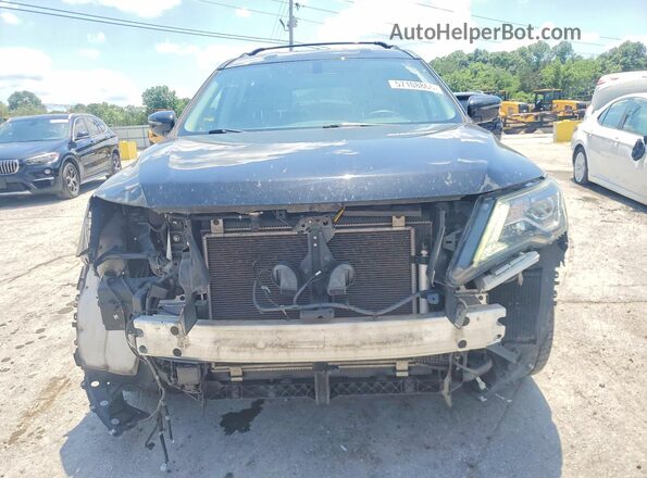 5N1DR2MN9KC626989 2019 NISSAN PATHFINDER Black წინა ხედი