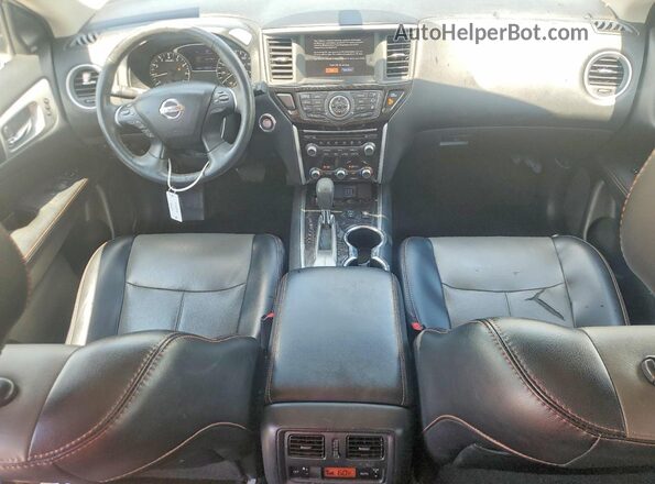 5N1DR2MN9KC626989 2019 NISSAN PATHFINDER Black წინა პანელის ხედი