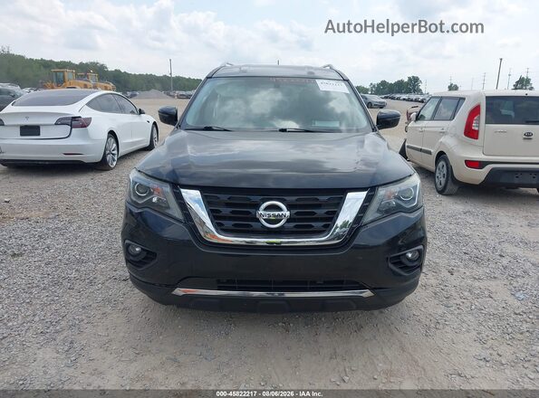 5N1DR2MNXHC604069 2017 NISSAN PATHFINDER Black Widok zestawu wskaźników