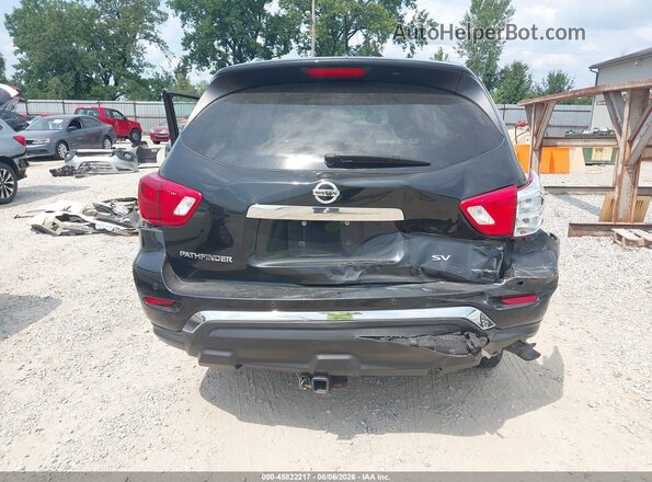 5N1DR2MNXHC604069 2017 NISSAN PATHFINDER Black Widok z przodu