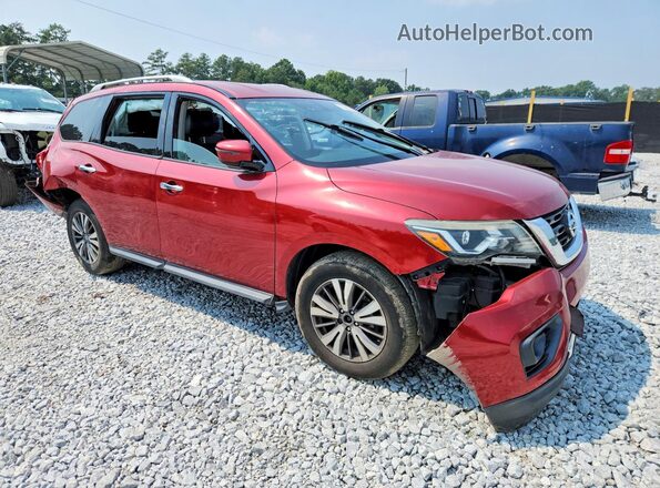5N1DR2MNXHC613421 2017 NISSAN PATHFINDER Red Delantero derecho
