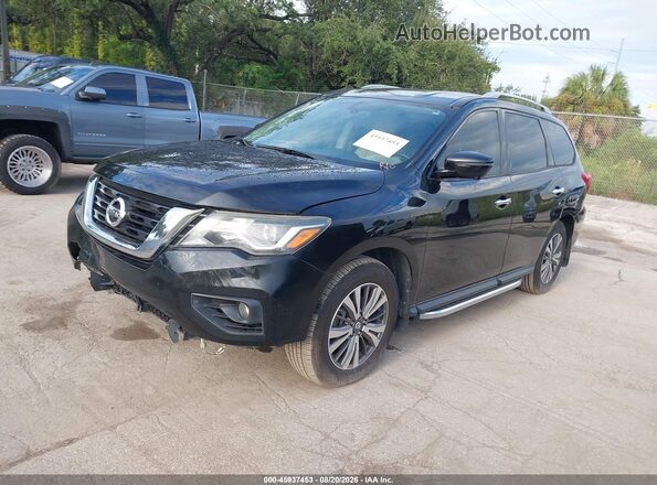5N1DR2MNXHC660061 2017 NISSAN PATHFINDER Черный Передняя левая четверть