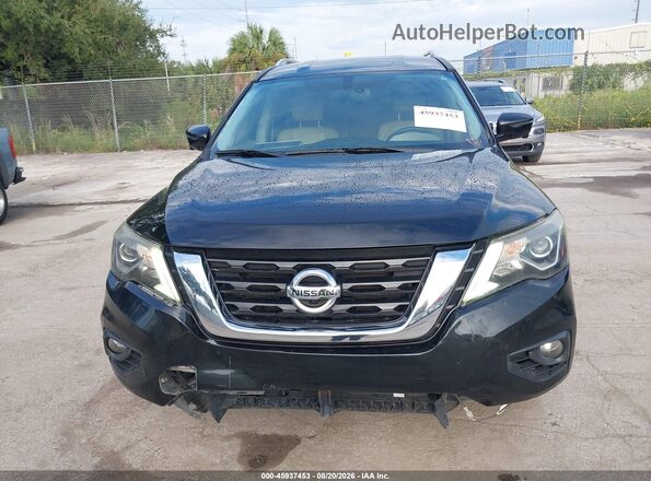 5N1DR2MNXHC660061 2017 NISSAN PATHFINDER Черный Вид спереди