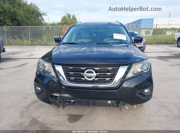 5N1DR2MNXHC660061 2017 NISSAN PATHFINDER Черный Вид щитка приборов