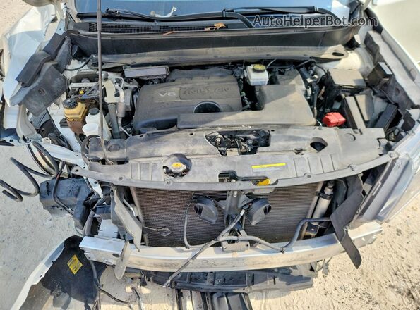 5N1DR2MNXHC697272 2017 NISSAN PATHFINDER White Вид підкапотного простору