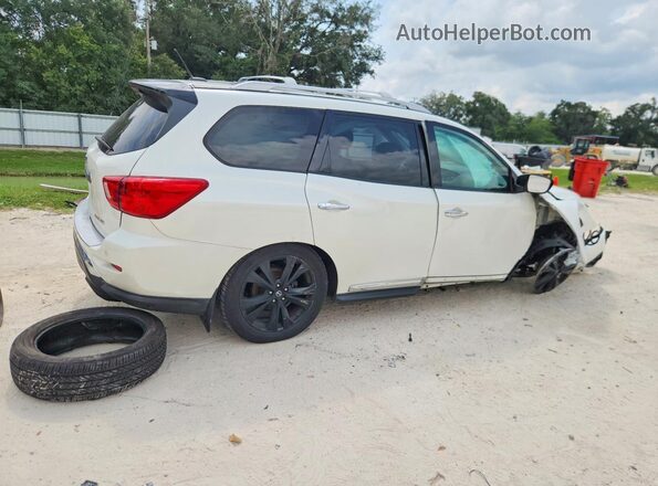 5N1DR2MNXHC697272 2017 NISSAN PATHFINDER White Задня права чверть