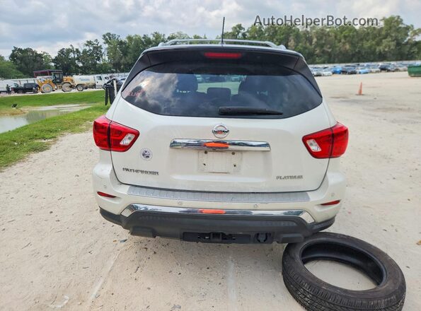 5N1DR2MNXHC697272 2017 NISSAN PATHFINDER White Вид ззаду